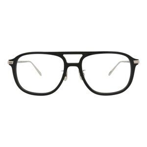 Berluti Mens Aviator Black Silver Transparent Fashion Designer Eyewear